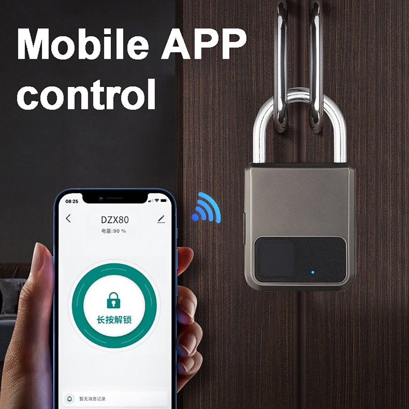 Home Security App - Tuya قفل ذكي 20 عدد أقفال