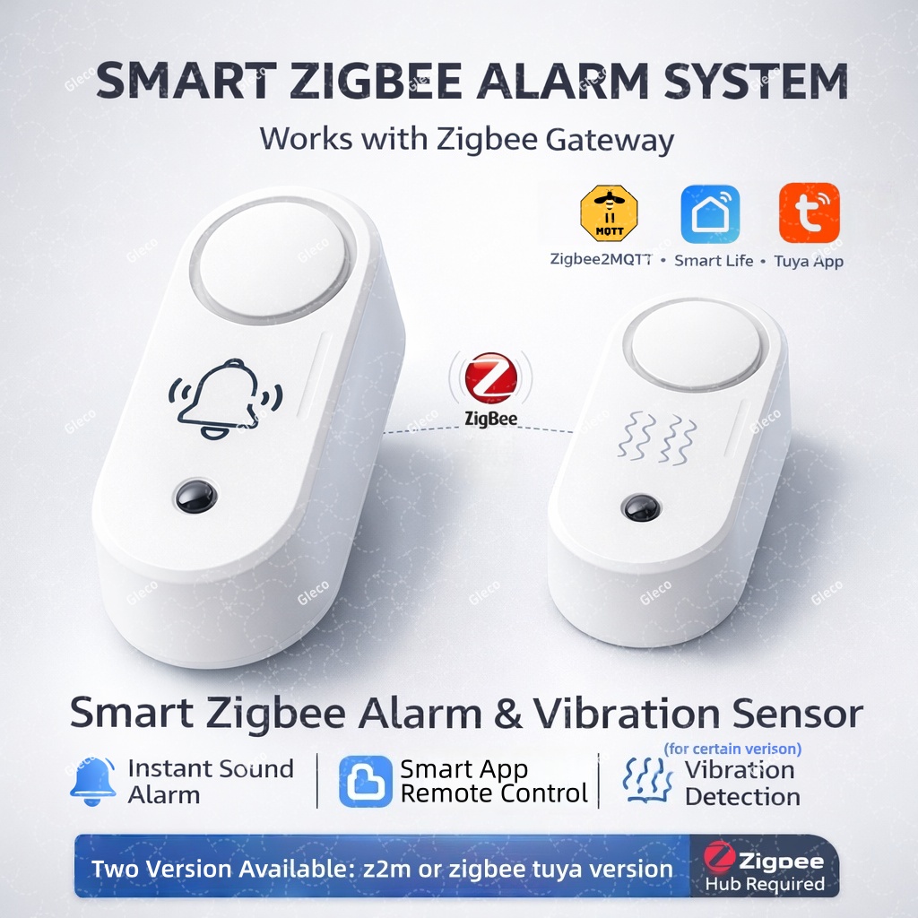 Home Security Lights - جهاز إنذار زيجبي مع خاصية الكشف