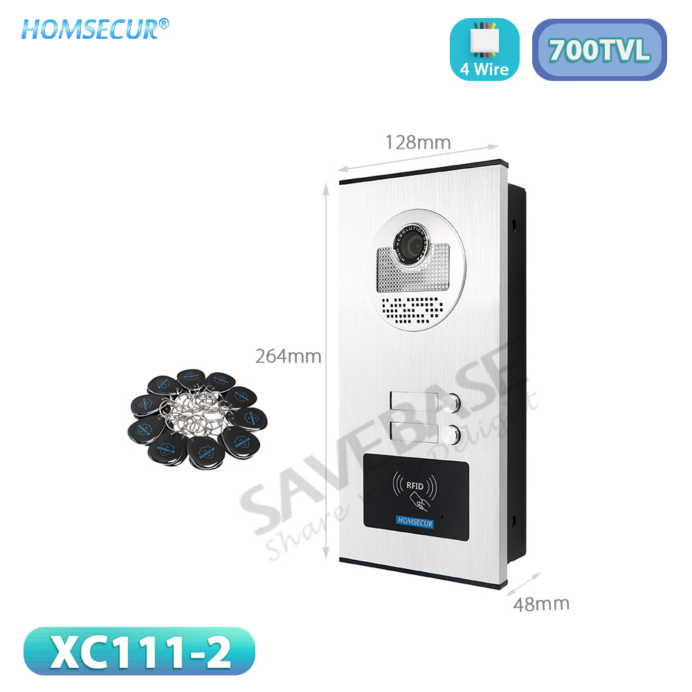 Home Security Key Fob - XC111-2 فلوش جبل كاميرا جرس الباب