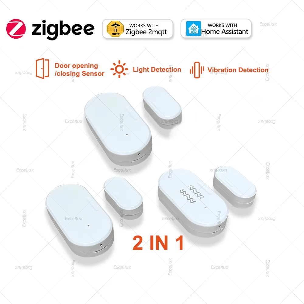 Home Security Lights - 2 في 1 زيجبي نافذة الباب