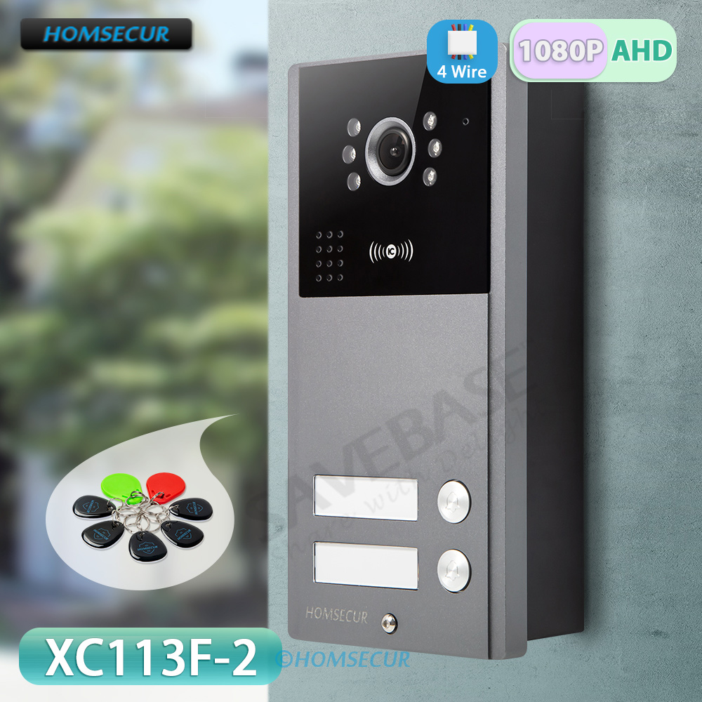 Home Security Key Fob - 1080P HD IP65 كاميرا جرس الباب