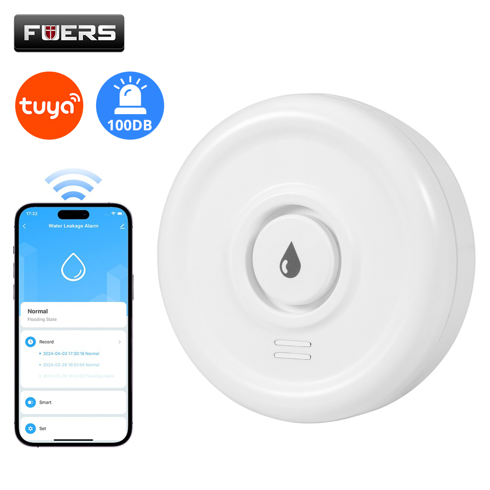 Home Security Upgrades - Fuers كاشف تسرب المياه إنذار المنزل