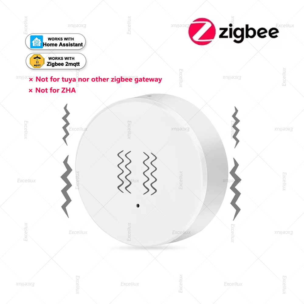 Home Security App - Zigbee 3.0 مستشعر الاهتزاز الذكي في