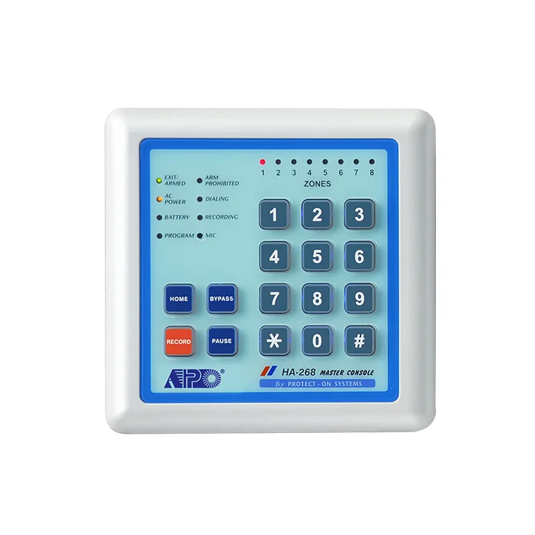Home Security Phone Number - لوحة تحكم بنظام إنذار أمني ذكي