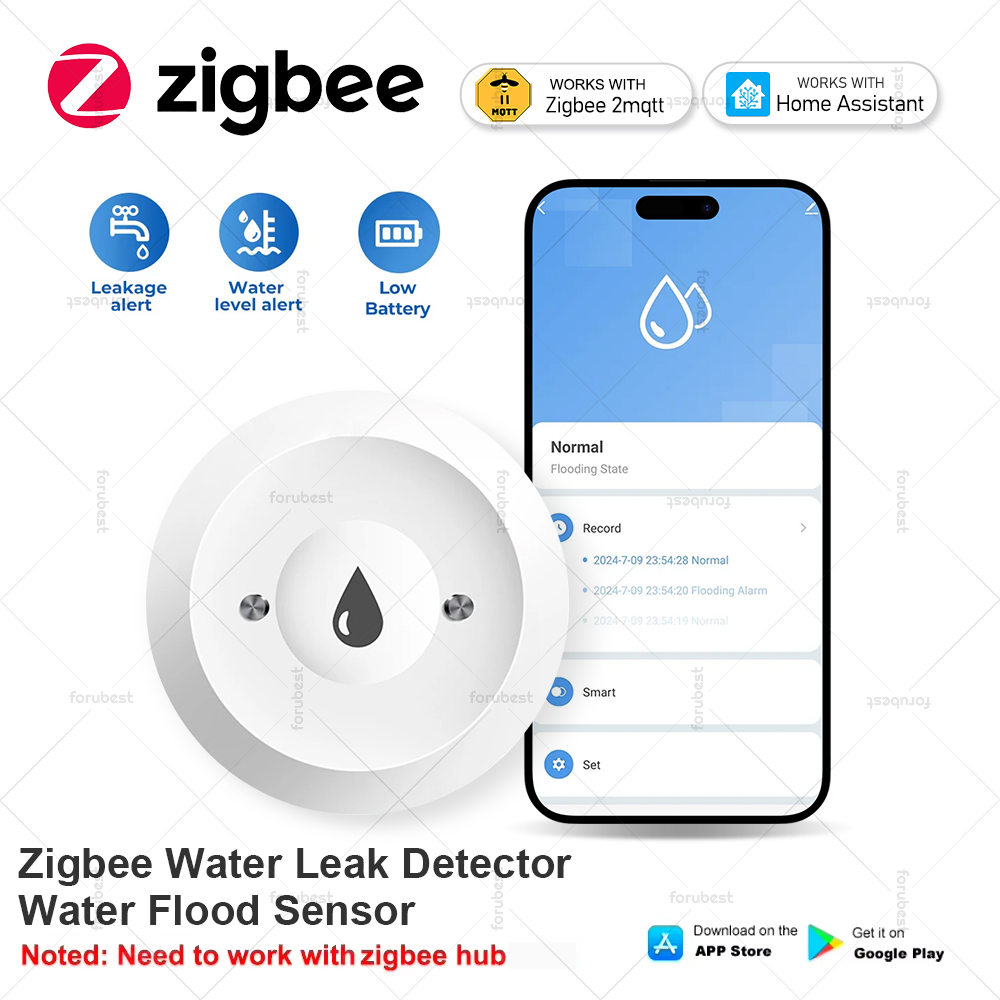 Home Security Outdoor - الذكية زيجبي تسرب المياه الاستشعار إنذار