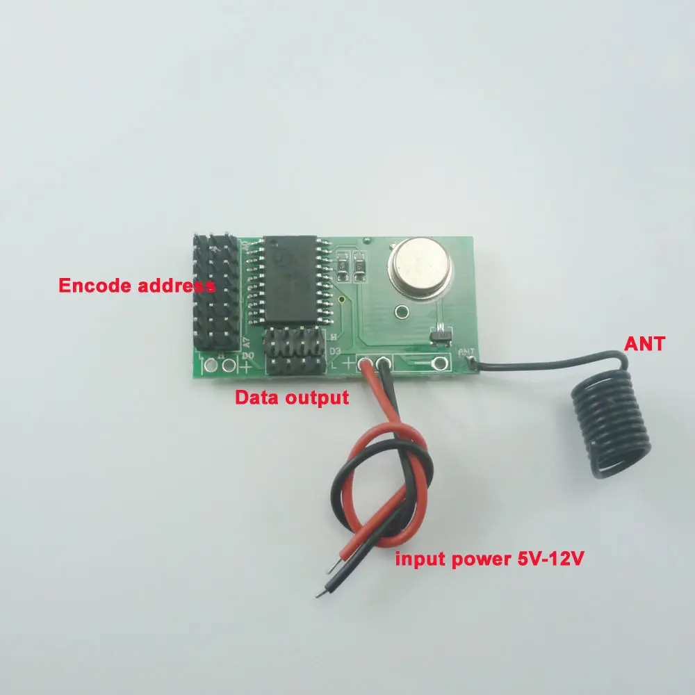 Home Security Key Fob - تيار مستمر 5 فولت 12 فولت