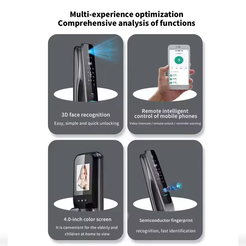 قفل باب ذكي HX5 مع التعرف على  - مراجعة Home Security With Camera وسعره