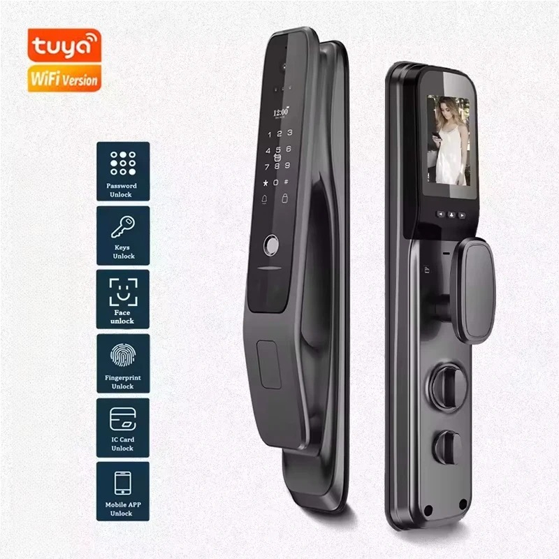 قفل باب ذكي HX5 مع التعرف على  - مراجعة Home Security With Camera وسعره