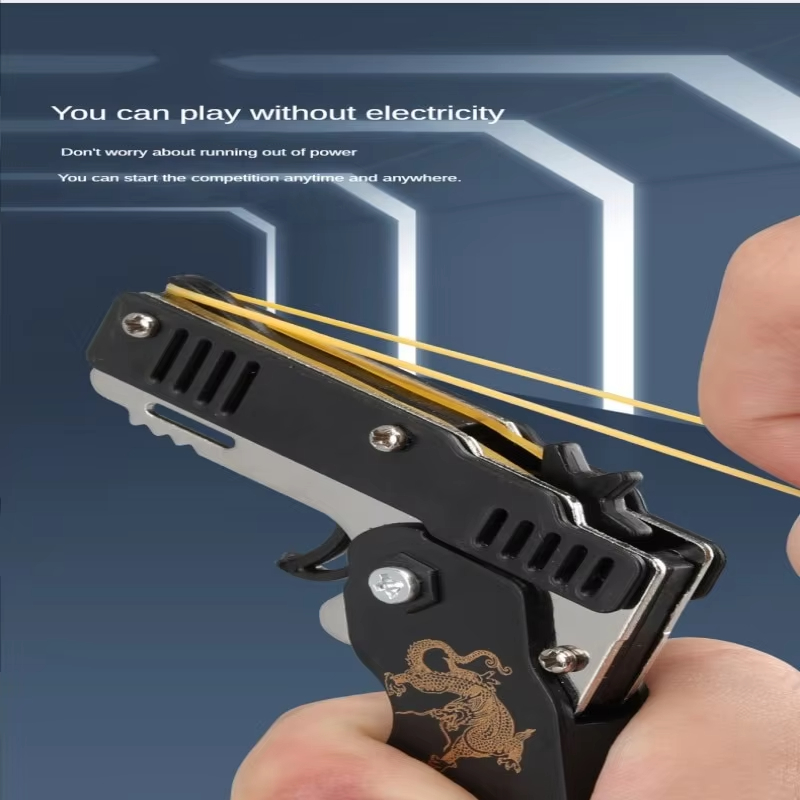 مسدس مطاطي صغير على شكل سلسلة  - مراجعة Home Security Gun وسعره