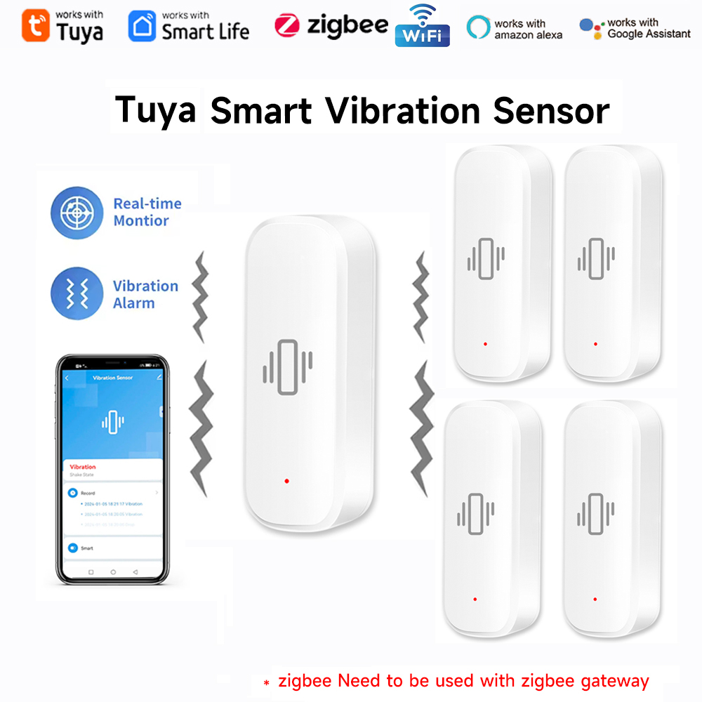 جهاز استشعار اهتزاز ذكي لاسلكي - مراجعة Home Security App وسعره