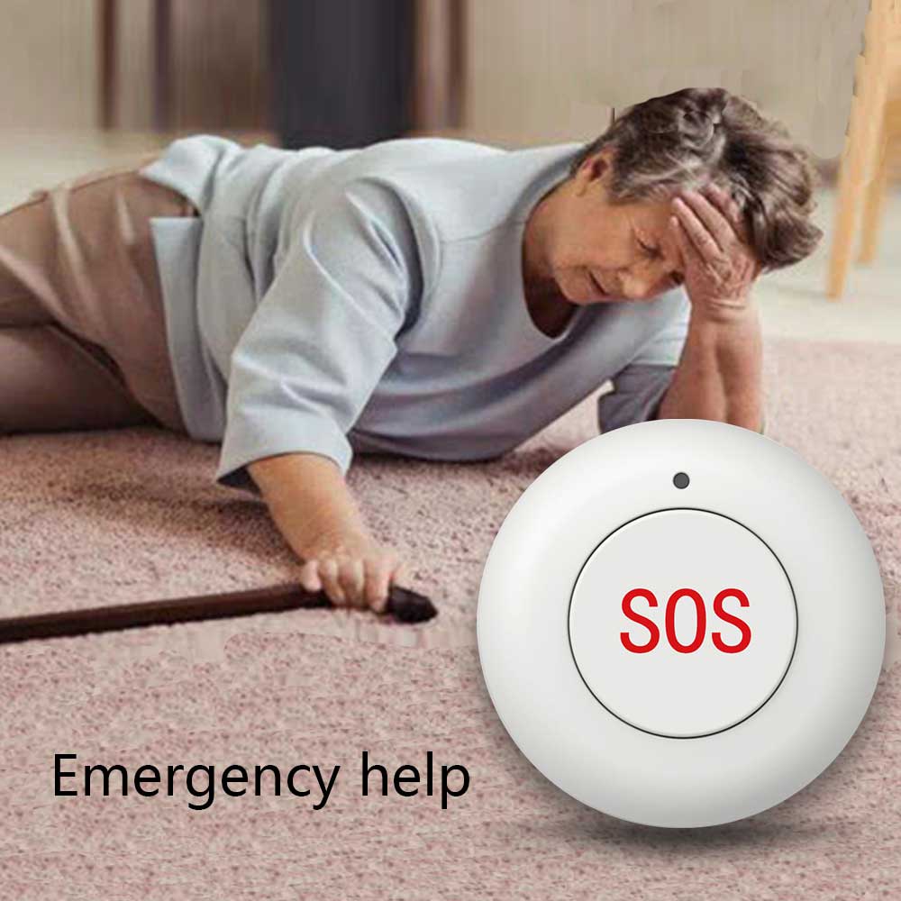 زر SOS لاسلكي ذكي لأمان المنزل - مراجعة Home Security Upgrades وسعره