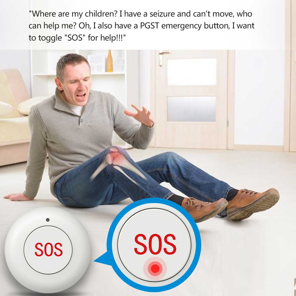 زر SOS لاسلكي ذكي لأمان المنزل - مراجعة Home Security Upgrades وسعره