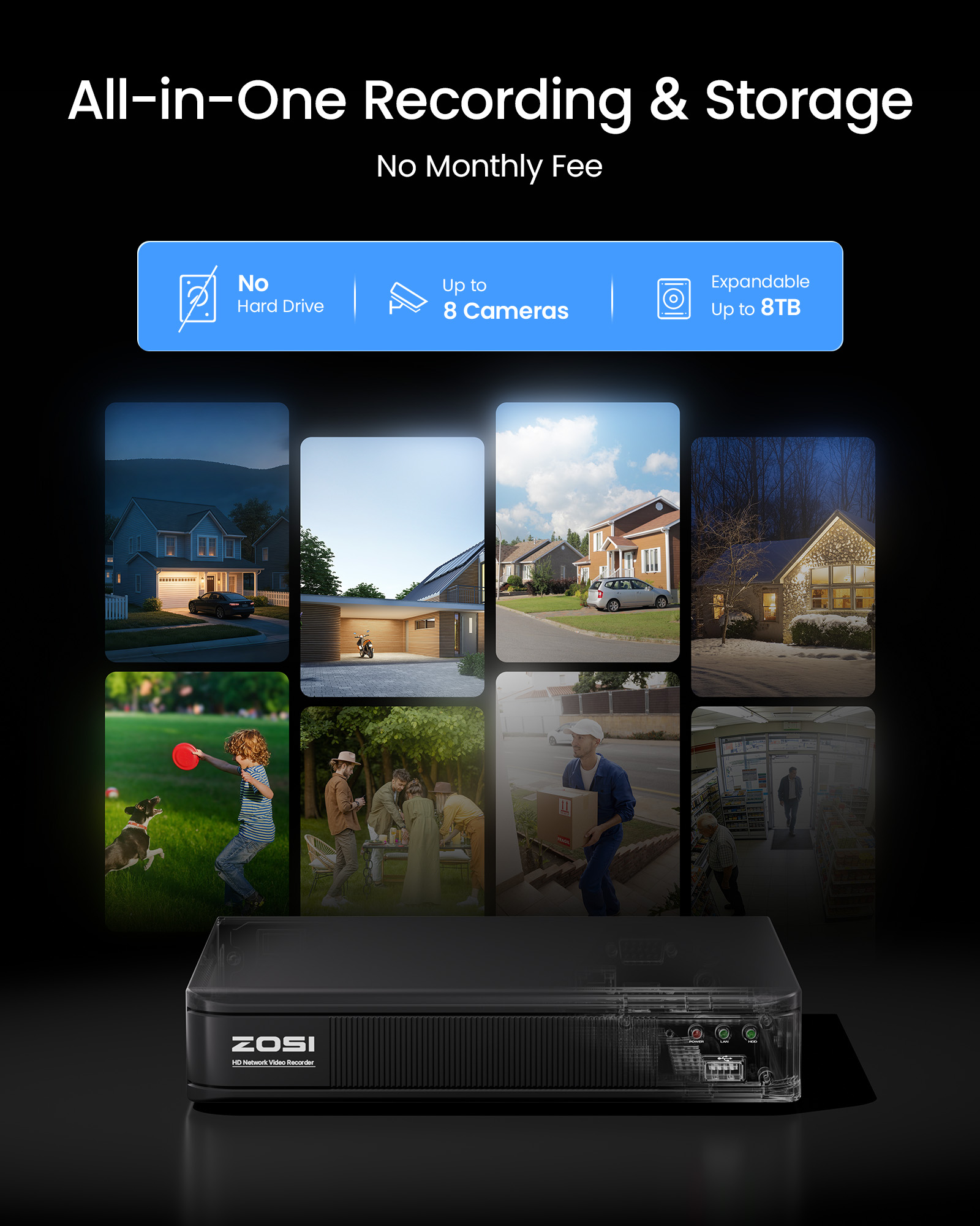 نظام كاميرات مراقبة CCTV سلكي  - مراجعة Home Security Upgrades وسعره