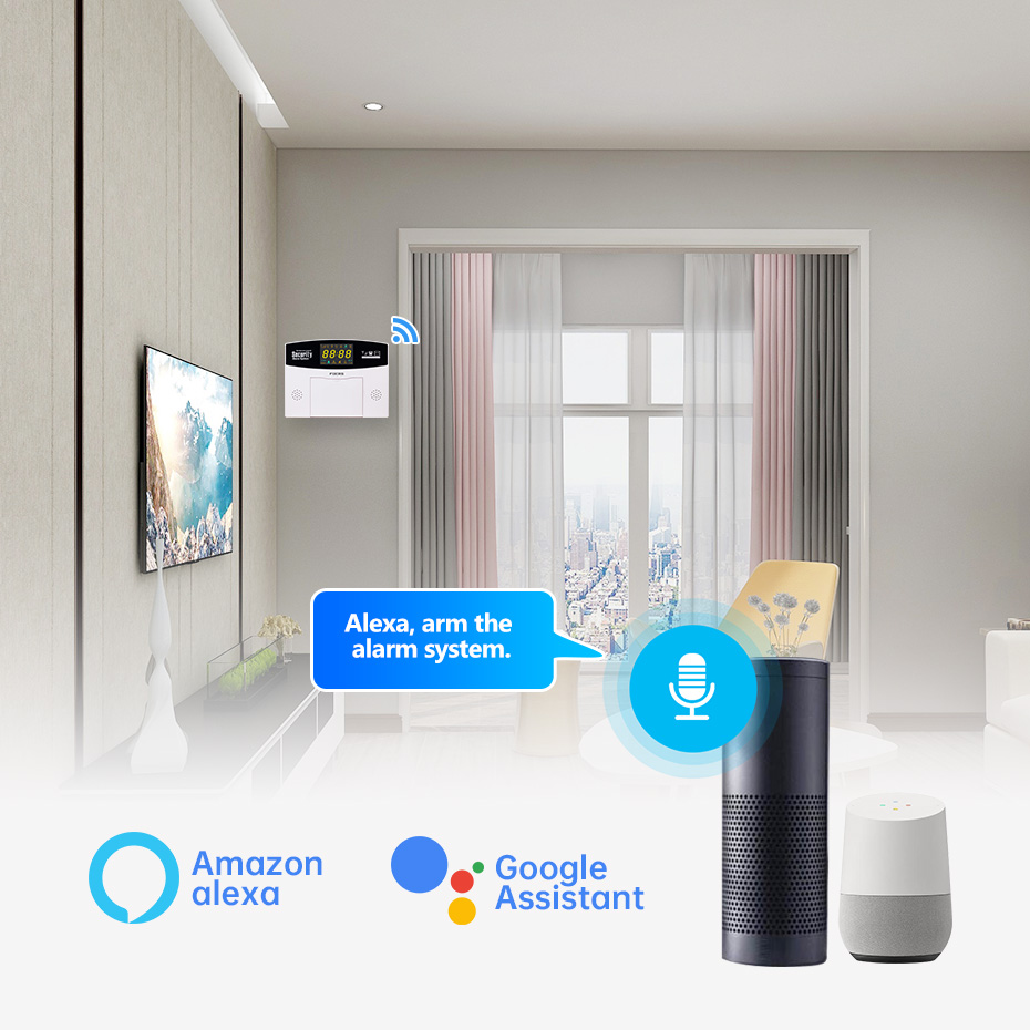 Fuers Tuya نظام إنذار ذكي عدة  - مراجعة Home Security Phone Number وسعره