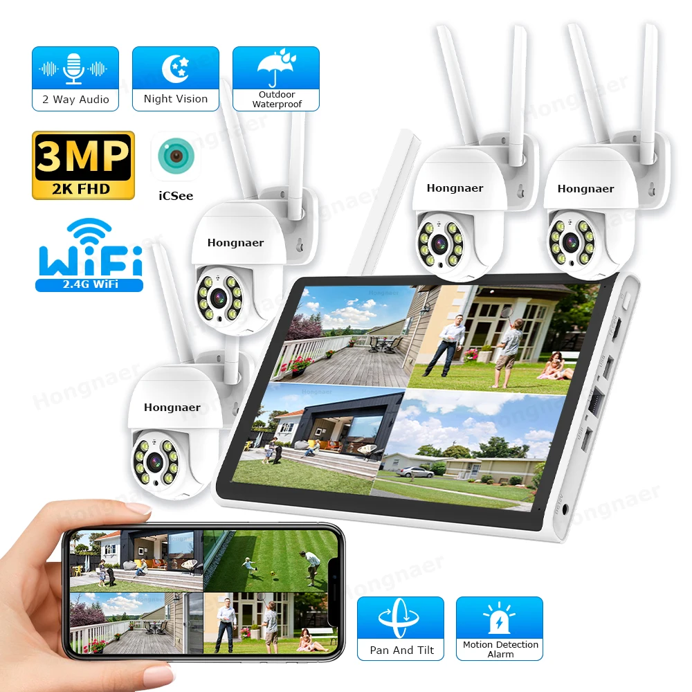 نظام كاميرات مراقبة لاسلكي من  - مراجعة Home Security With Camera وسعره