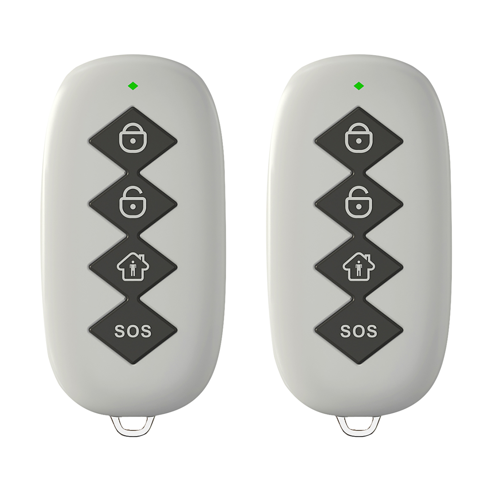 2 قطعة الذئب الحرس 433 ميجا هر - مراجعة Home Security Key Fob وسعره