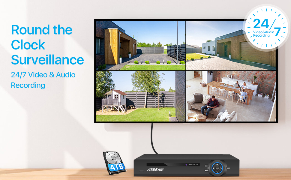 سوبر 8MP POE NVR مسجل فيديو ال - مراجعة Home Security With Camera وسعره