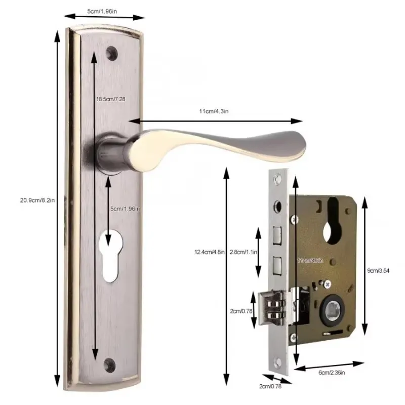 قفل مقبض باب صامت للمنزل ، مفت - مراجعة Home Security Essential وسعره