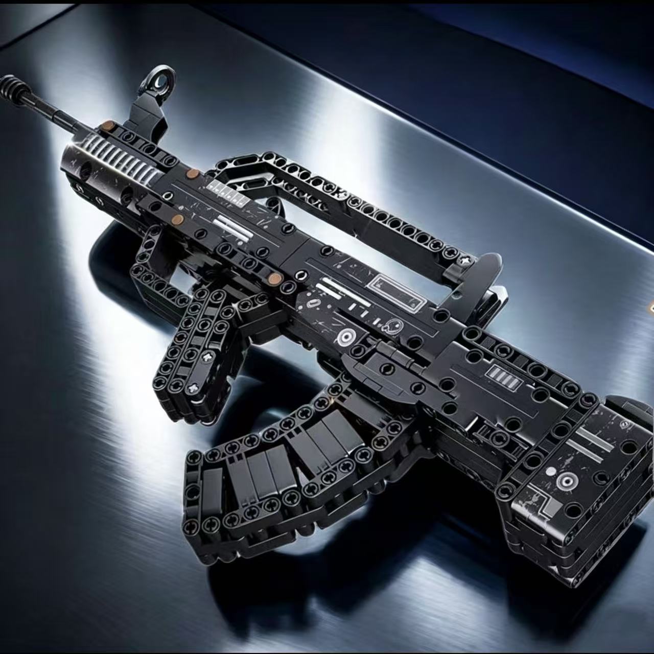 مكعبات بناء على شكل بندقية 98k - مراجعة Home Security Gun وسعره