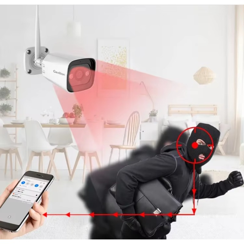 نظام كاميرات أمان منزلي عالي ا - مراجعة Home Security With Camera وسعره