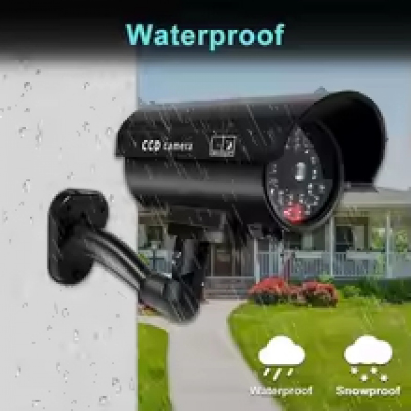 كاميرا وهمية على شكل رصاصة مع  - مراجعة Home Security Upgrades وسعره