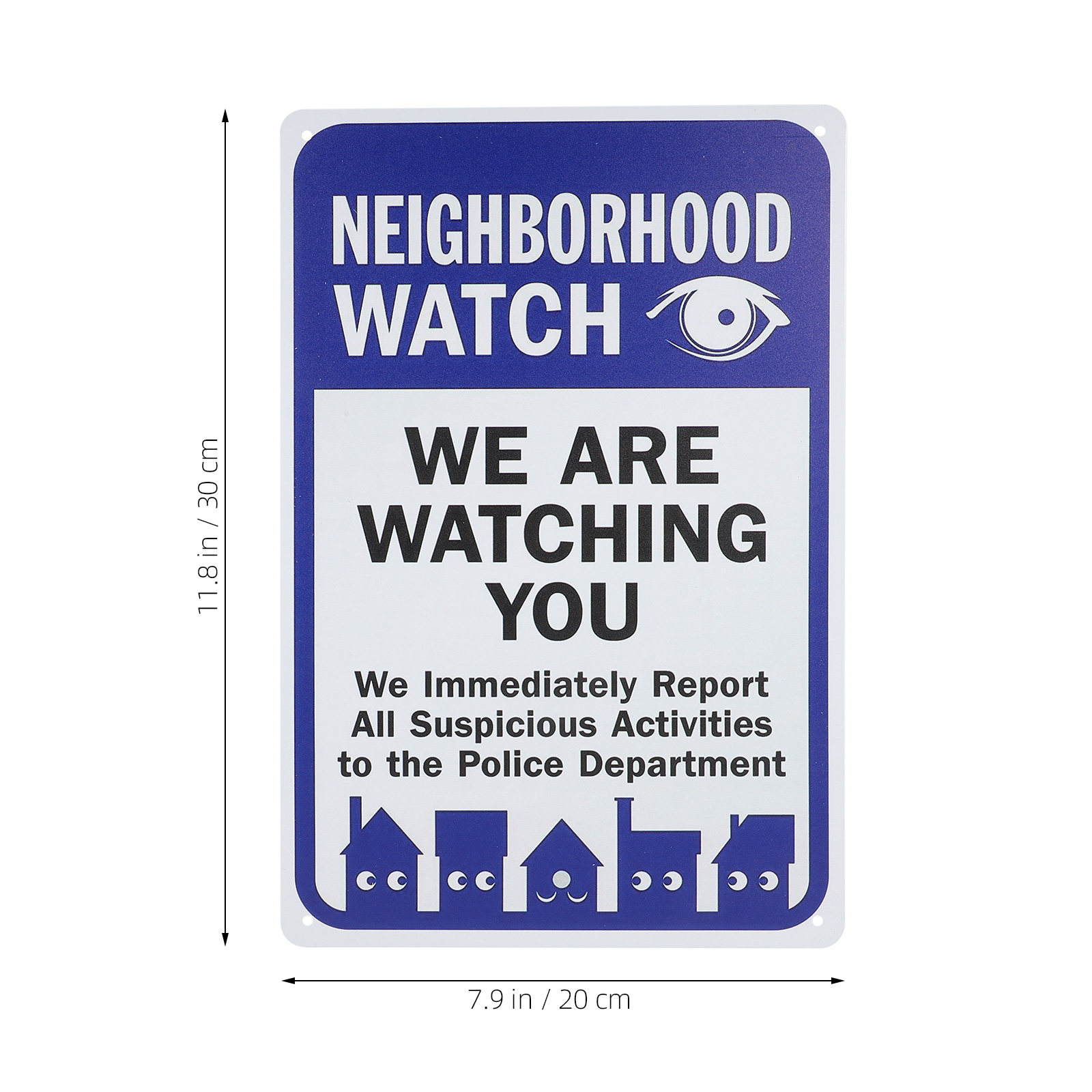 لافتة حائط كلاسيكية تحذيرية بع - مراجعة Home Security Outdoor وسعره
