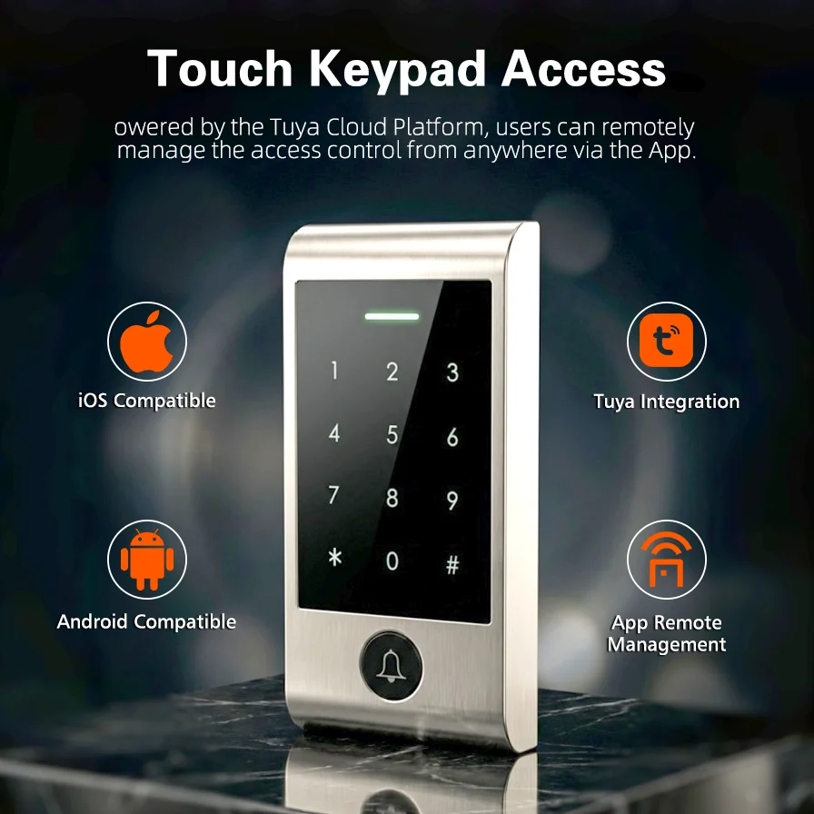 نظام تحكم عن بعد متقدم عبر واي - مراجعة Home Security Locks For Doors وسعره