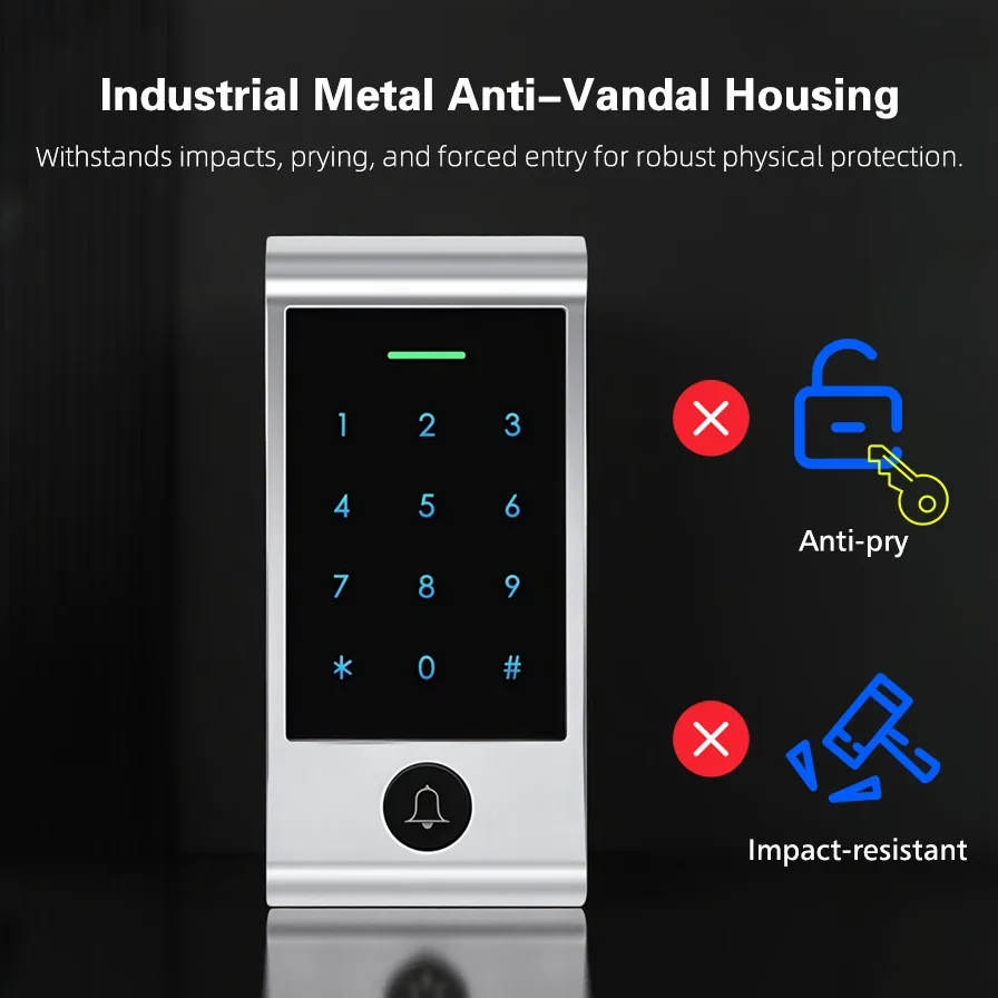 نظام تحكم عن بعد متقدم عبر واي - مراجعة Home Security Locks For Doors وسعره