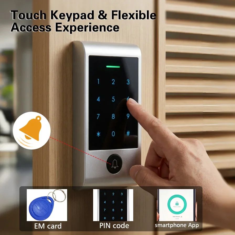 نظام تحكم عن بعد متقدم عبر واي - مراجعة Home Security Locks For Doors وسعره