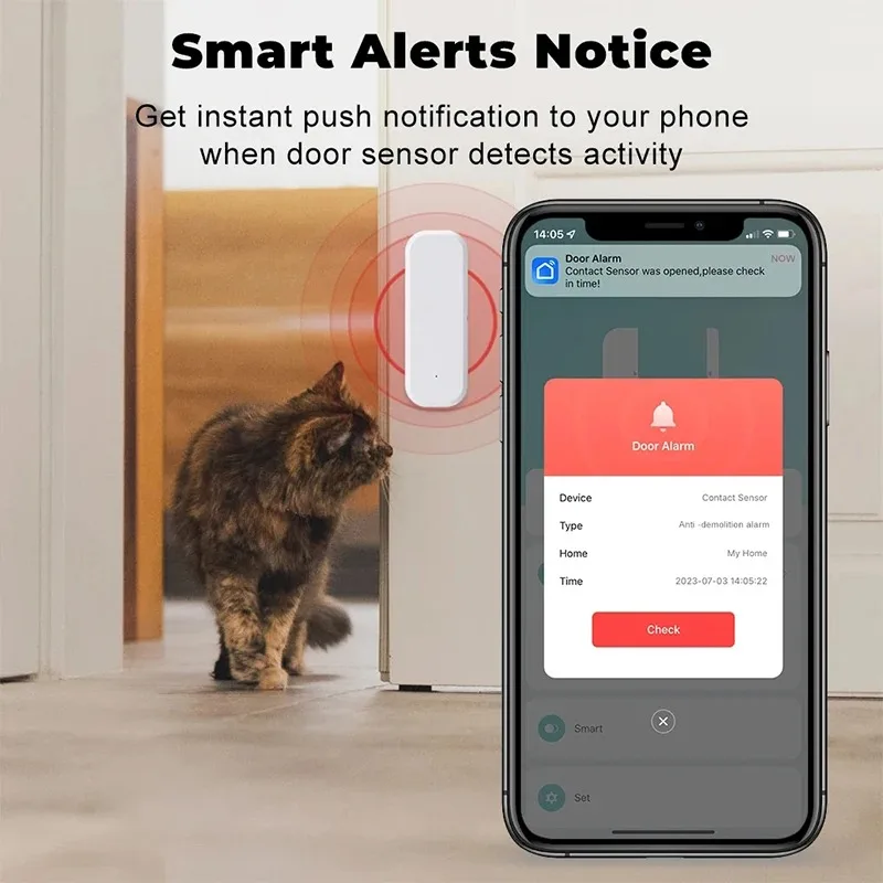 جهاز استشعار ذكي للأبواب والنو - مراجعة Home Security Ultimate وسعره