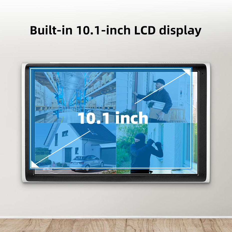 KERUI 2K 3K 4MP 8CH NVR WIFI O - مراجعة Home Security Panel وسعره