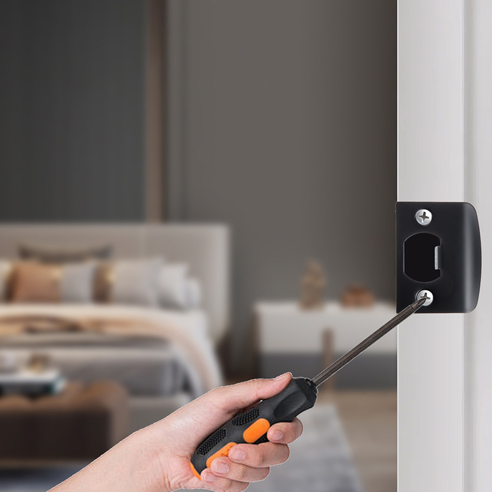 قطعتان من صفائح حماية الأبواب  - مراجعة Home Security Locks For Doors وسعره