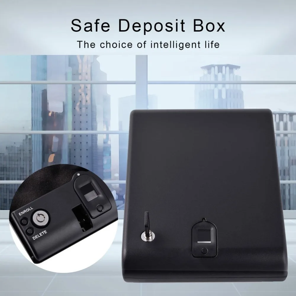 صندوق أمان ببصمة الإصبع، خزائن - مراجعة Home Security Gun وسعره