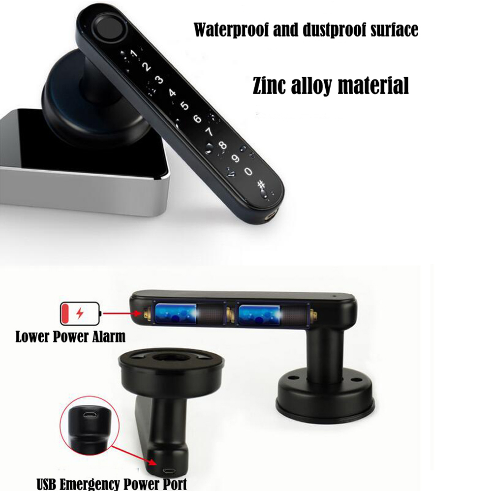 قفل بصمة الإصبع الذكي بتقنية ا - مراجعة Home Security Locks For Doors وسعره