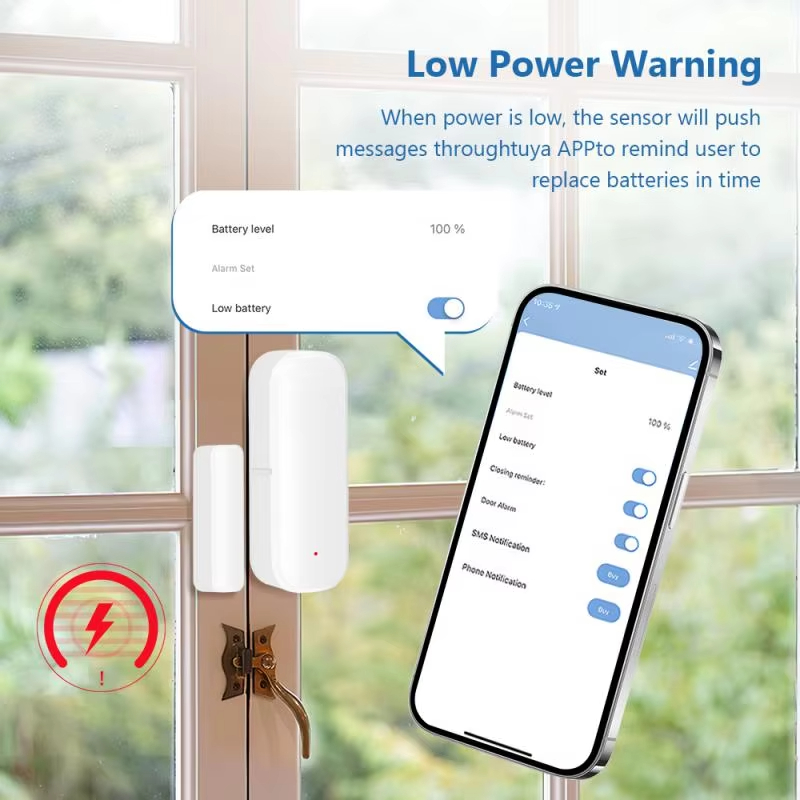مستشعر فتح الأبواب والنوافذ بت - مراجعة Home Security Lights وسعره