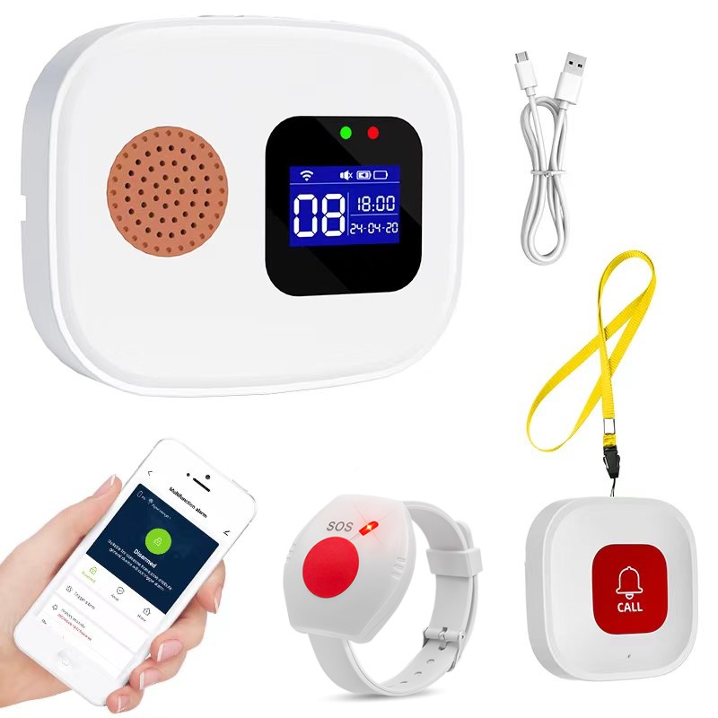 زر نداء الطوارئ لكبار السن، نظ - مراجعة Home Security Upgrades وسعره