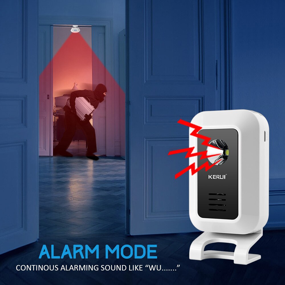 KERUI M7 مرحب بمنبه أمان 32 أغ - مراجعة Home Security Lights وسعره