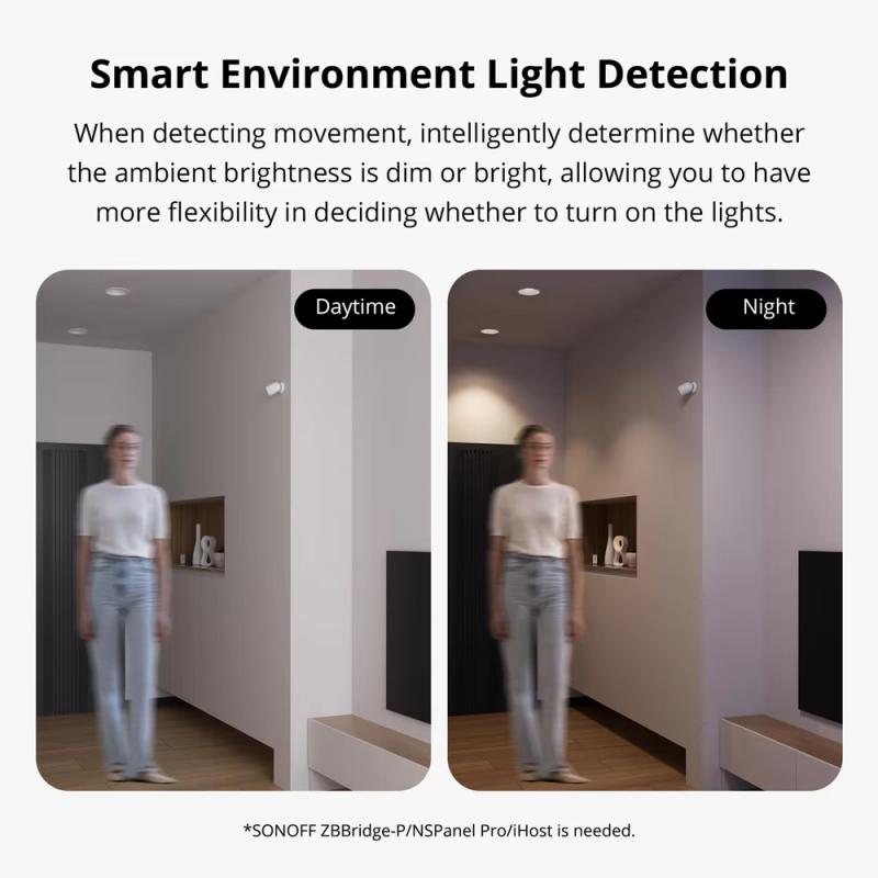 SONOFF SNZB-03P زيجبي محس حركة - مراجعة Home Security App وسعره