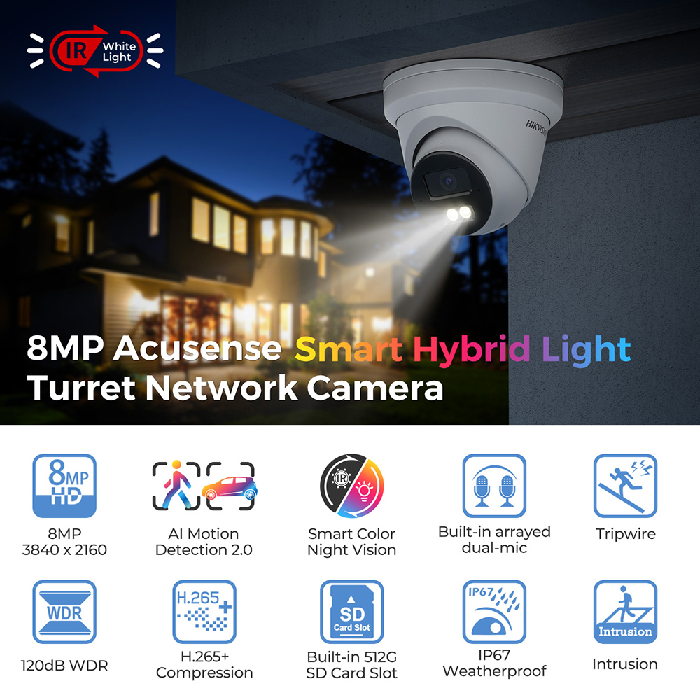كاميرا IP من Hikvision طراز DS - مراجعة Home Security Online وسعره