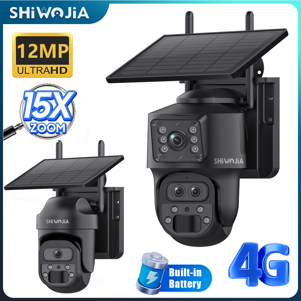كاميرا SHIWOJIA 15X ZOOM الشمس - مراجعة Home Security Panel وسعره