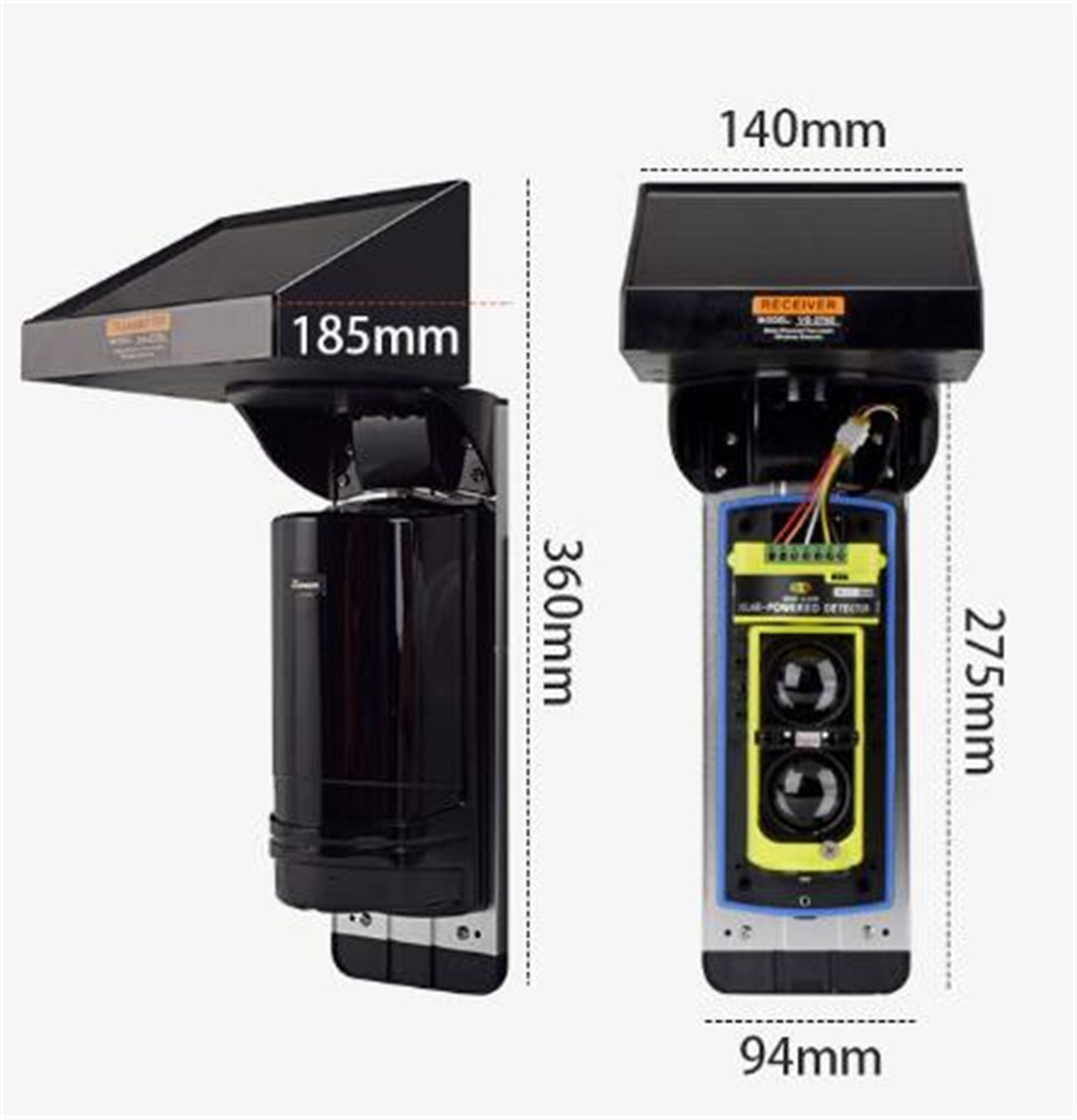مستشعر حركة لاسلكي يعمل بالطاق - مراجعة Home Security Outdoor وسعره