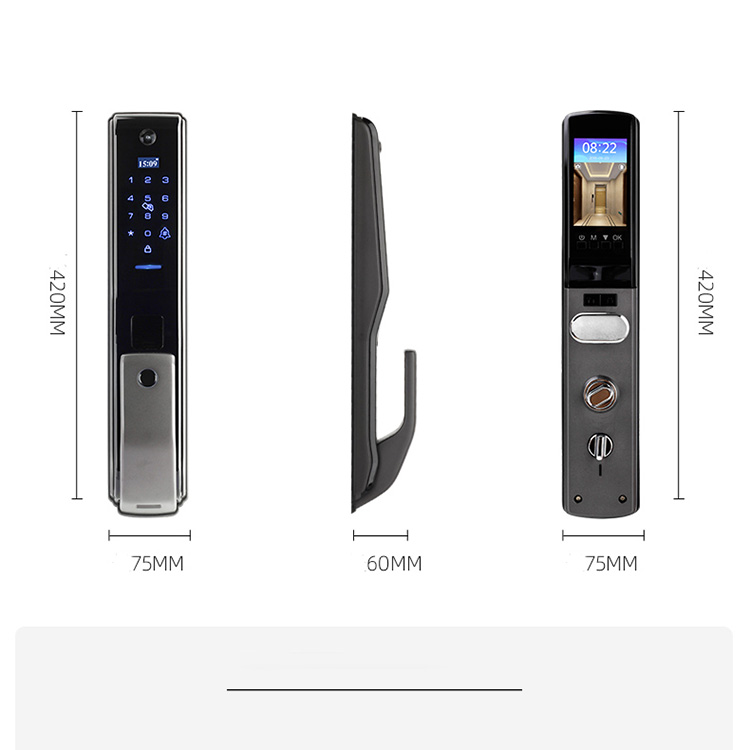 قفل باب ذكي رقمي إلكتروني عالي - مراجعة Home Security Locks For Doors وسعره