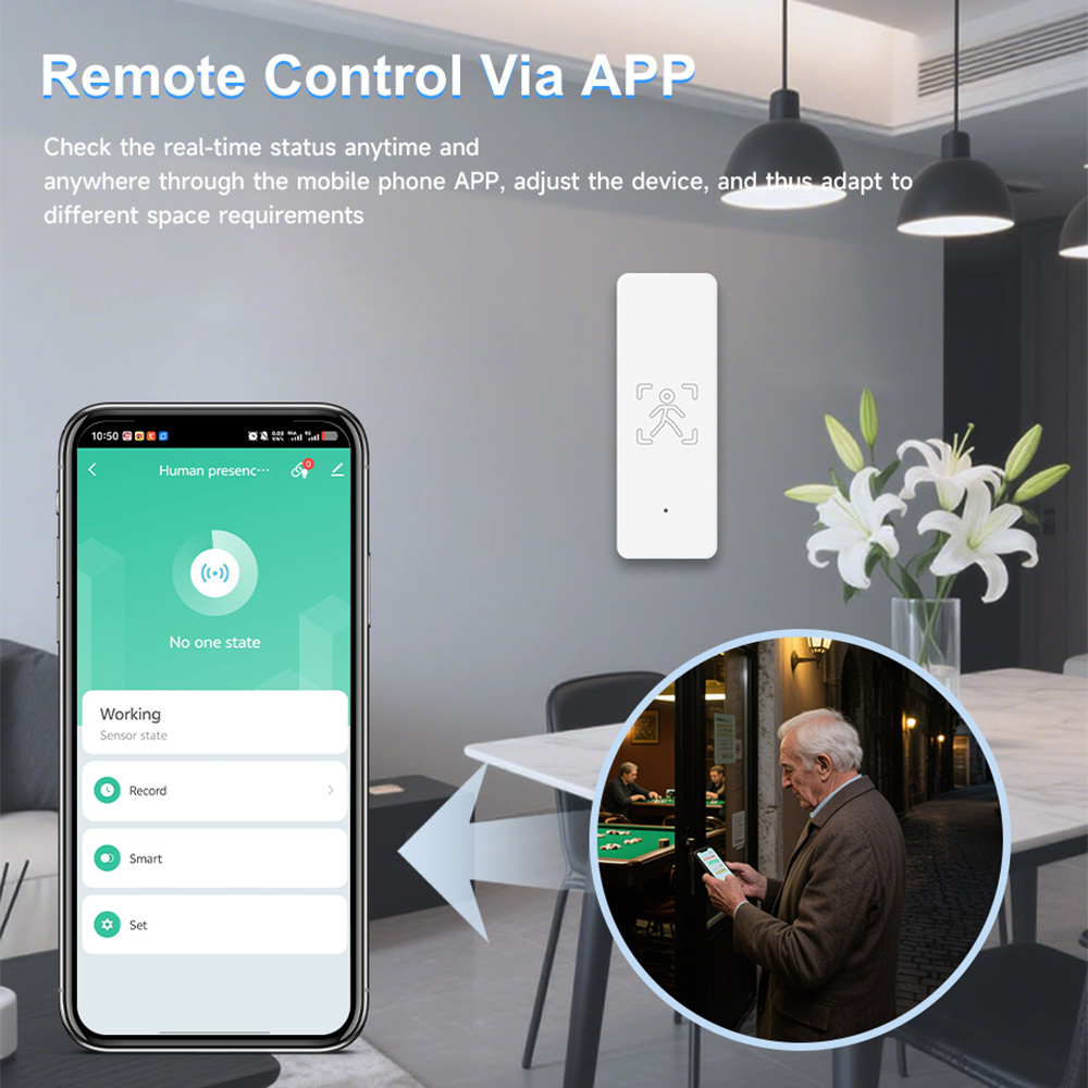 IHSENO Tuya ZigBee مستشعر الوج - مراجعة Home Security App وسعره