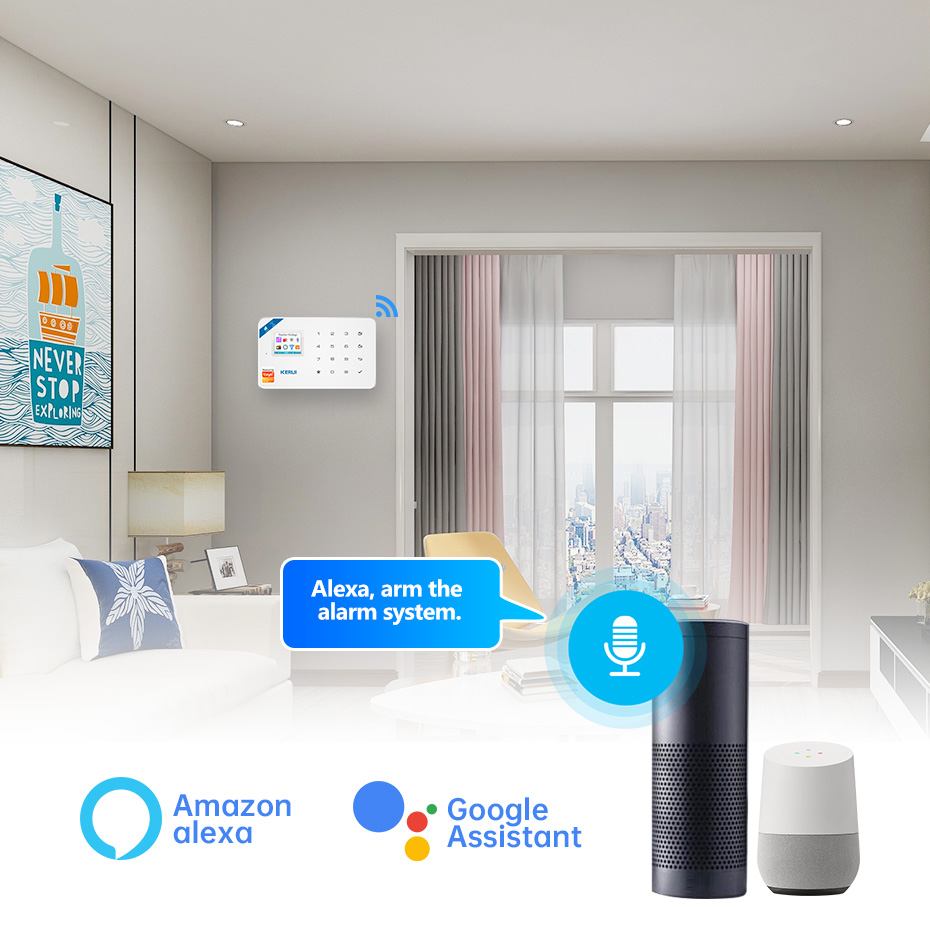 KERUI نظام إنذار أمان عدة W184 - مراجعة Home Security Ultimate وسعره