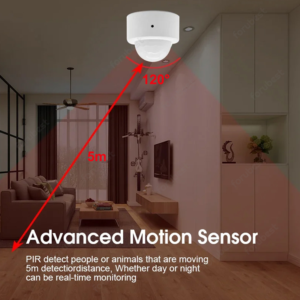 زيجبي 3.0 مستشعر الحركة البشري - مراجعة Home Security App وسعره