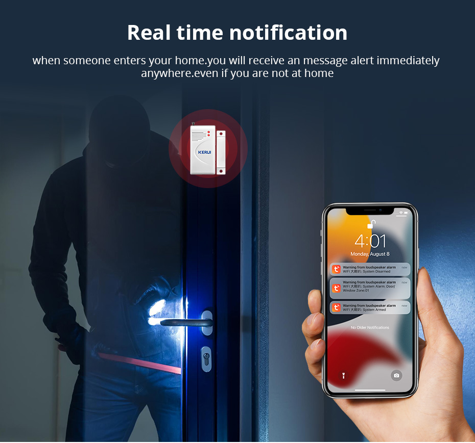 KERUI-نظام إنذار أمان منزلي ،  - مراجعة Home Security Ultimate وسعره