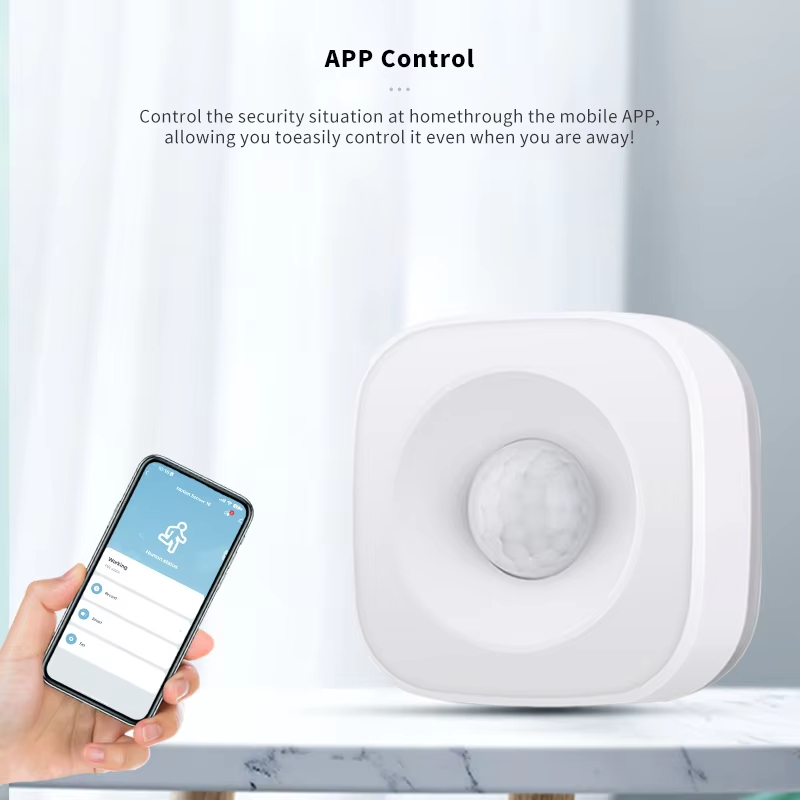 Tuya ZigBee/WiFi PIR محس حركة  - مراجعة Home Security App وسعره