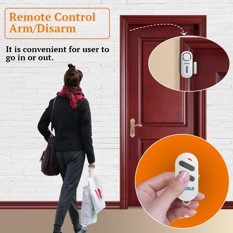 KERUI 120DB لاسلكي باب/نافذة د - مراجعة Home Security Lights وسعره