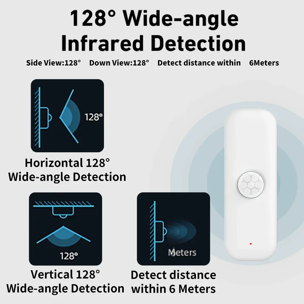 Tuya WiFi محس حركة PIR الذكية  - مراجعة Home Security App وسعره