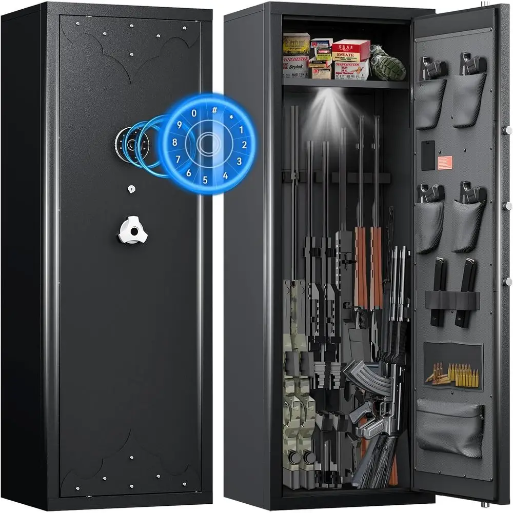خزنة أسلحة كبيرة قابلة للفك لت - مراجعة Home Security Gun وسعره